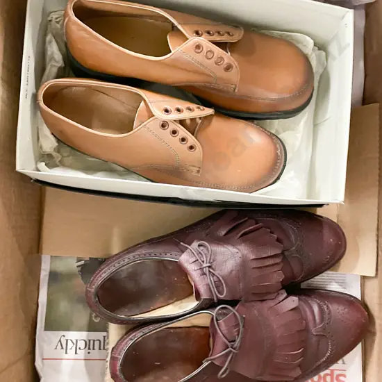 Two Pairs of Assorted Mens Dress Shoes