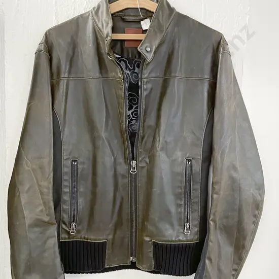 Hugo Boss Leather Jacket