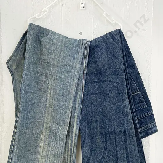 Two Pairs of Deasil Industry Denim Jeans