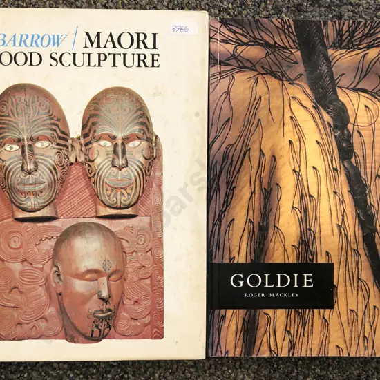 Two Art Reference Volumes Including Goldie by Rodger Blackley