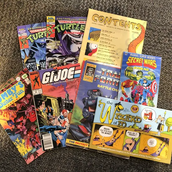 Qty of Assorted Comic Books