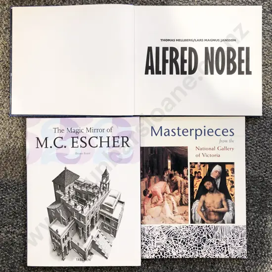 Three Assorted Art Reference Volumes