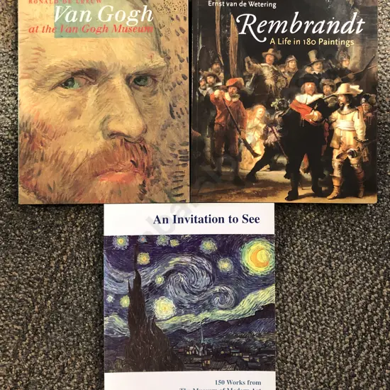 Three Art Reference Volumes Including Rembrandt