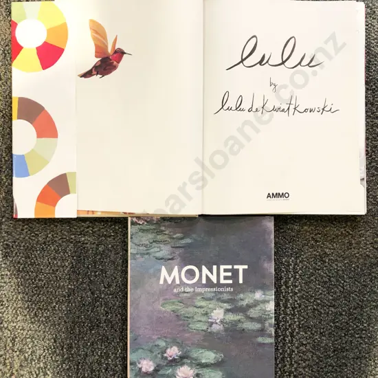 Two Art Reference Volumes Including Monet