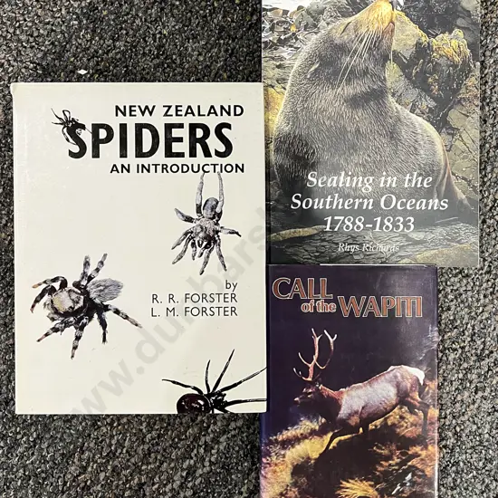 Three Assorted  NZ Reference Volumes