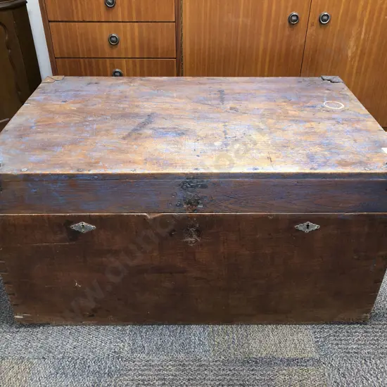 Large Vintage Blanket Chest