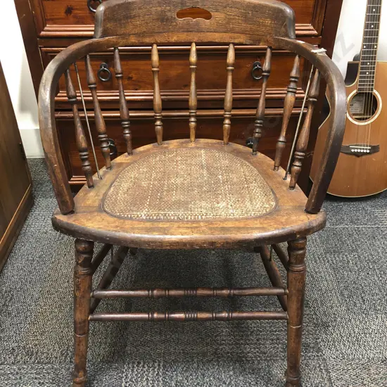 Spindle Back Tub Chair