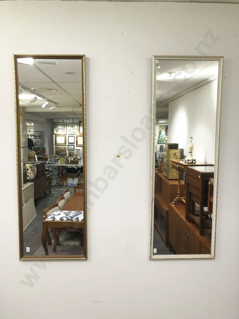 Two Rectangular Wall Mirrors Image 1++