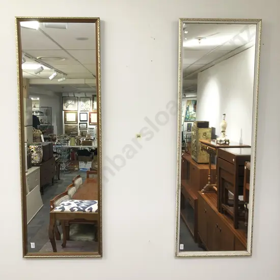 Two Rectangular Wall Mirrors