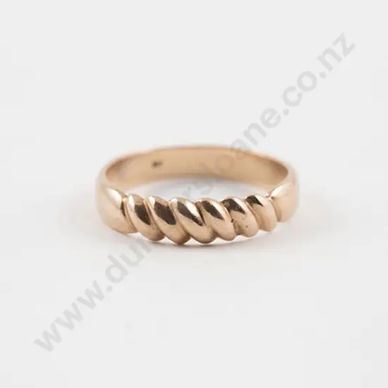 9ct Rose Gold Band Ring