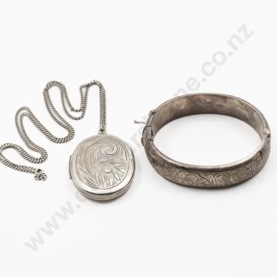 Made in England S/S Hinged Snap Bangle