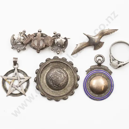 Victorian S/S Bar Brooch