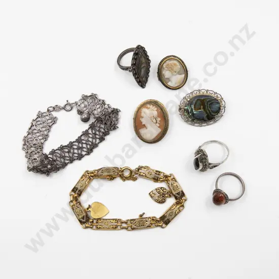 Vintage .925 Fancy Silver Bracelet