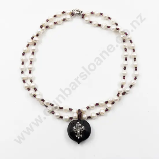 Uniform Double Strand Baroque Freshwater Pearl Necklace