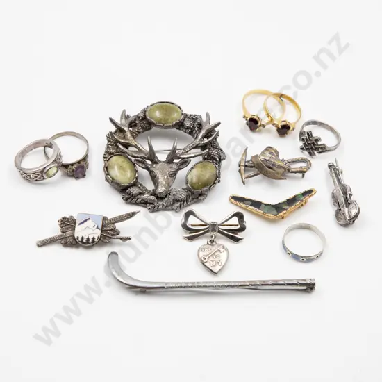 Collection Various Vintage Jewellery