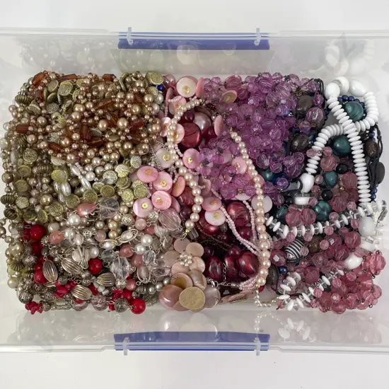 Collection Costume Jewellery Bead Necklaces