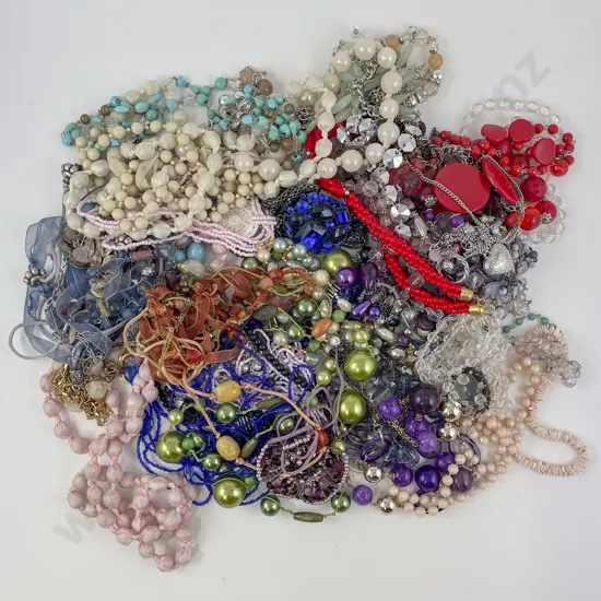 Collection Costume Jewellery Bead Necklaces