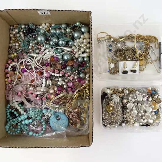 Collection Assorted Fashion Bead Costume Jewellery and Various