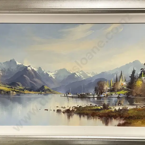 Neil Bartlett - Wanaka - Oil on Canvas