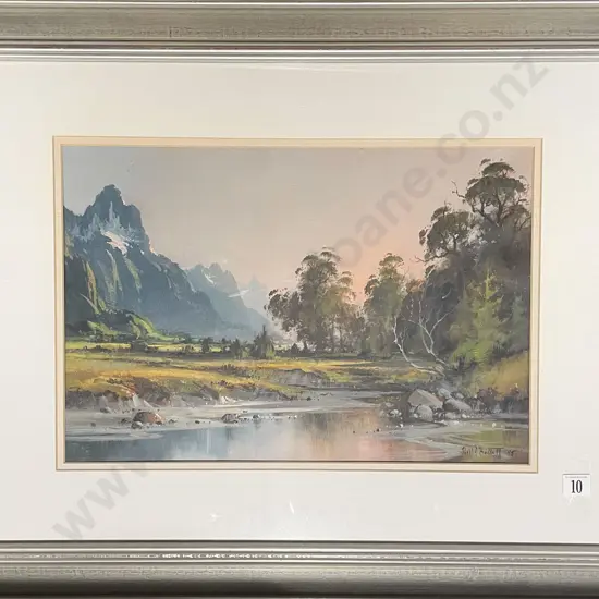 Neil Bartlett - Eglington Valley - Oil on Canvas