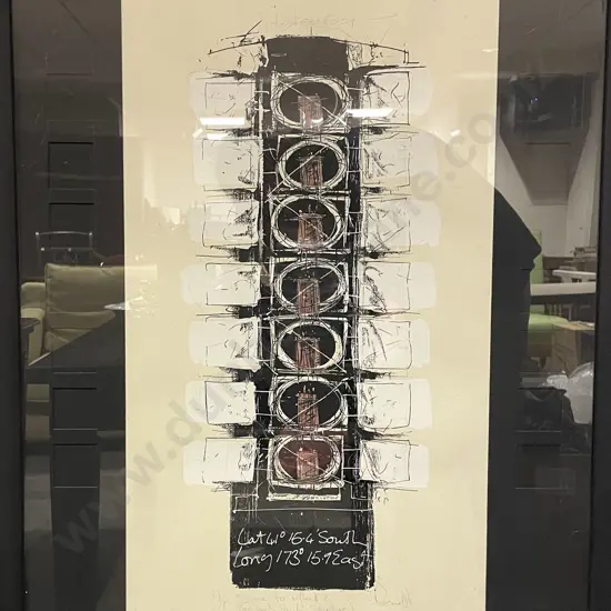 Unknown Artist - Aotearoa Space To Reflect 2 - Mixed Media