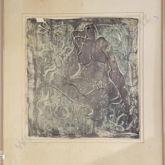 Nude - Batik on Silk