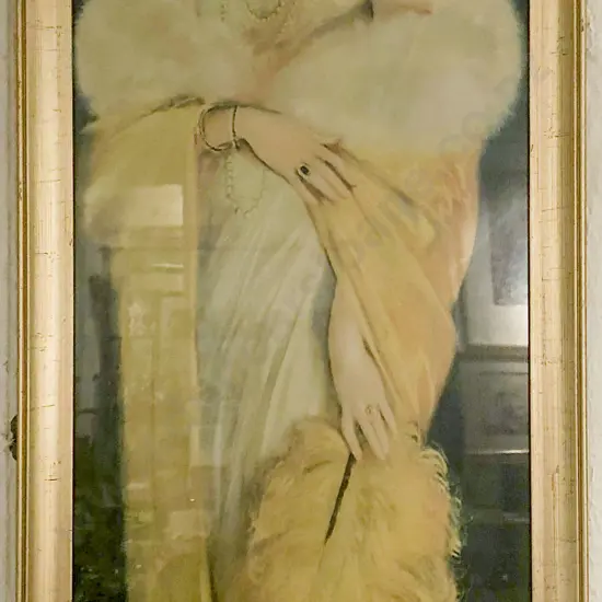 Reproduction Vintage Print of a Flapper