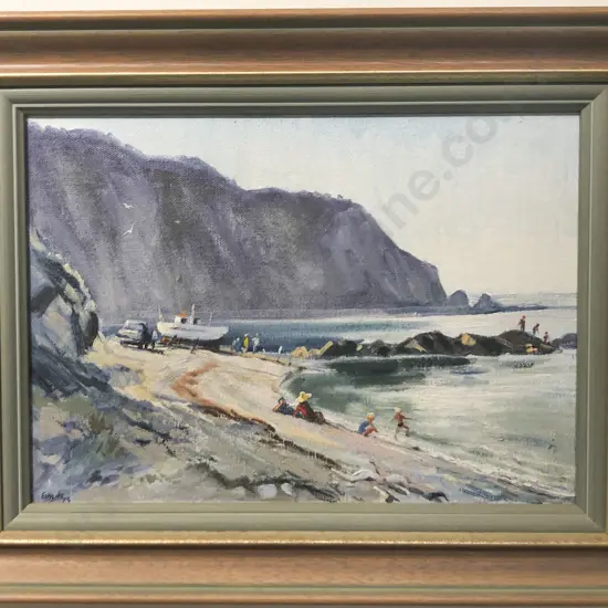 Ernest Papps - Kaikoura - Oil on Board