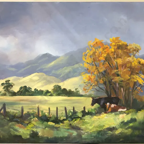 Ernest Papps - Oncoming Storm - Oil on Canvas