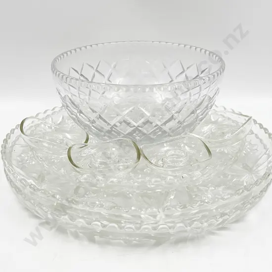 Small Quantity of Crystal & Glass Ware Including Boxed ASP-Holmbald Glass Tealights