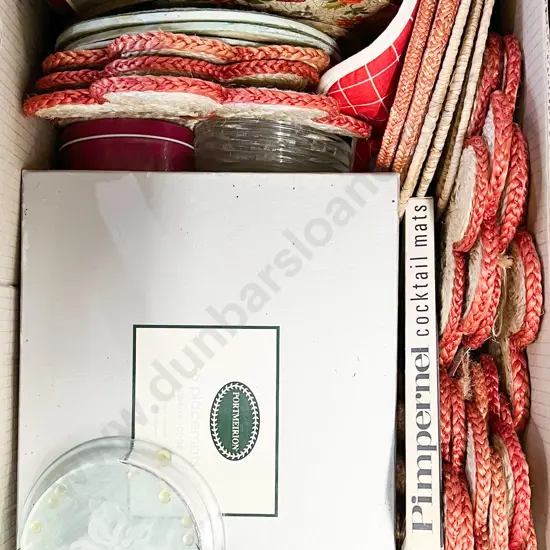 Large Quantity of Assorted Placemats Including Portmerion