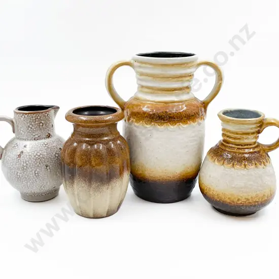 Four Pieces of German Pottery