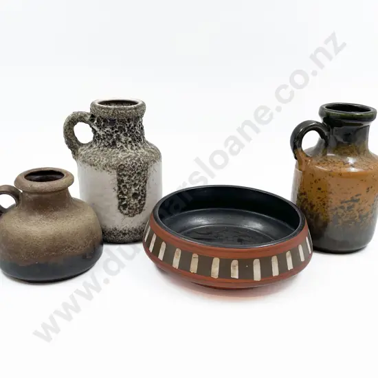 Four Pieces of German Pottery