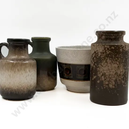 Four Pieces of German Pottery