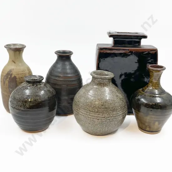 Six Pieces of Assorted NZ Pottery