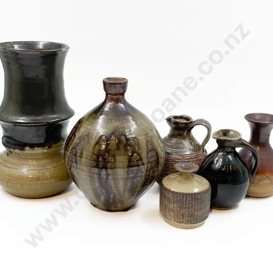 Six Pieces of Assorted NZ Pottery