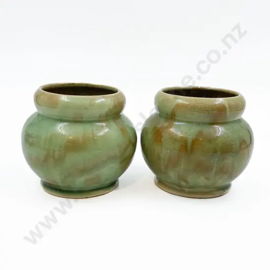 Two Crown Lynn Vases