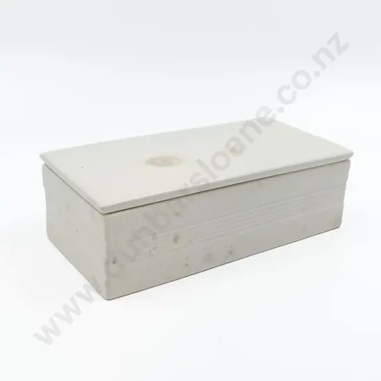 Keith Murray Moonstone Rectangular Lidded Box