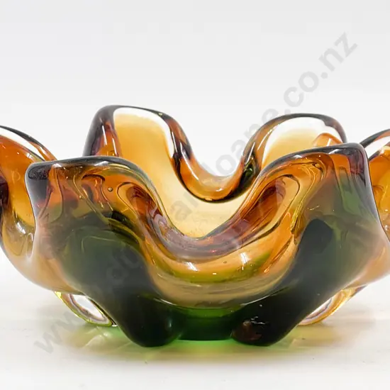 Art Glass Ash Tray