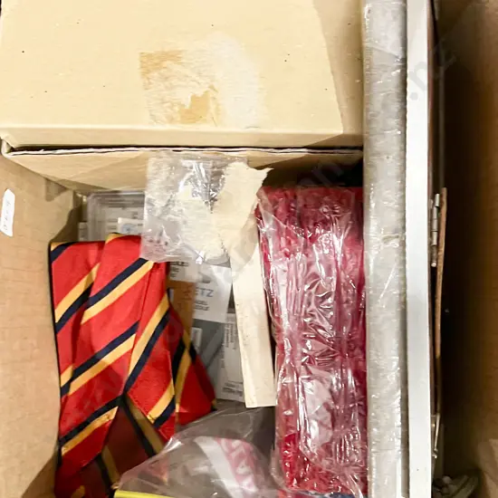 Small Box of Sewing Materials etc Including Singer Reference Volume