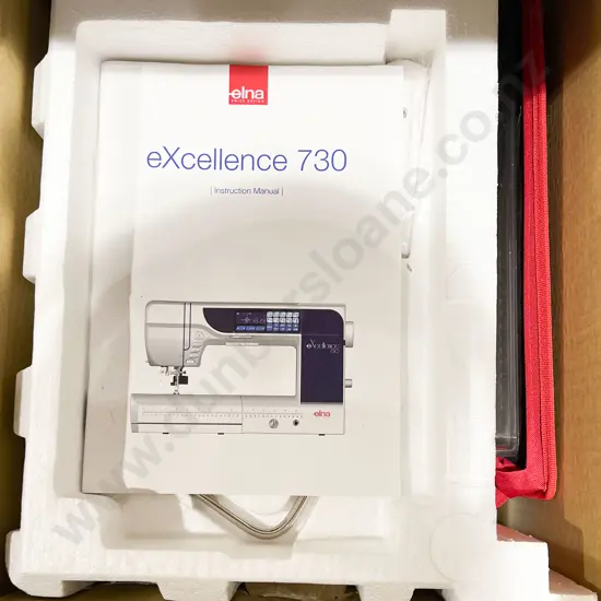 Elna eXcellence 730 Sewing Machine with Digital Interface