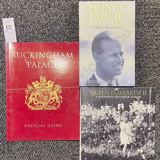 Three Assorted Royalty Reference Books