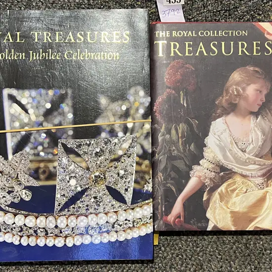 Two Assorted Royalty Treasure Reference Volumes