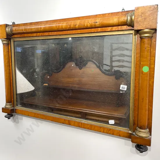Victorian Overmantle Mirror