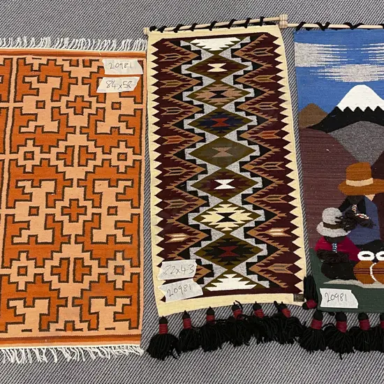 Box of Assorted Wall Hangings etc