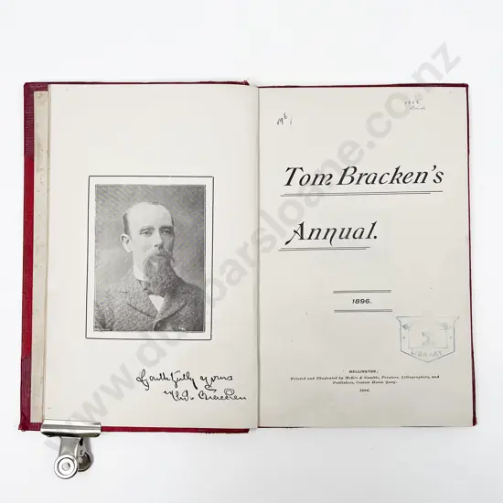 Bracken Thomas - Tom Brackens Annual 1896