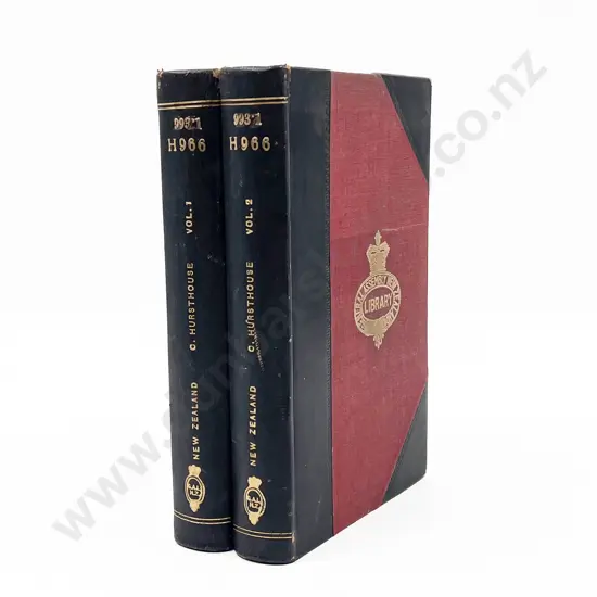 Hursthouse Charles - New Zealand or Zealandia The Britain Of The South (2 Volumes)