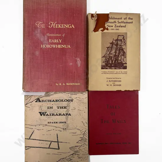 4 Various New Zealand Regional Volumes
