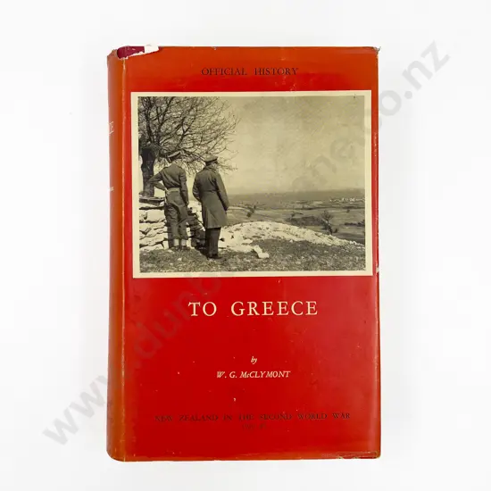 McClymont W G - To Greece