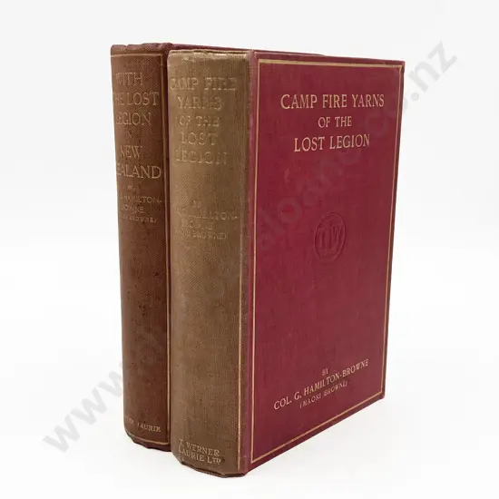 Hamilton-Browne Col G (Maori Browne)  - With The Lost Legion In New Zealand